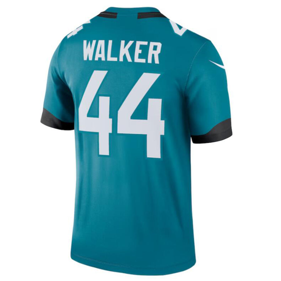 Punc J.Jaguars #44 Travon Walker Teal Legend Jersey American Stitched Jerseys