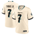 Punc J.Jaguars #7 Brian Thomas Jr. Natural 2026 Rivalries Collection Game Stitched Jerseys