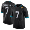Punc J.Jaguars #7 Brian Thomas Jr. Player Black Home Game Stitched Jerseys