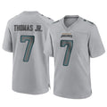 Punc J.Jaguars #7 Brian Thomas Jr. Player Gray Atmosphere Fashion Home Game Stitched Jerseys