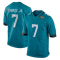 Punc J.Jaguars #7 Brian Thomas Jr. Player Teal Home Game Stitched Jerseys