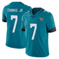 Punc J.Jaguars #7 Brian Thomas Jr. Player Teal Vapor Untouchable Limited Home Game Stitched Jerseys