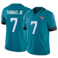 Punc J.Jaguars #7 Brian Thomas Jr. Player Vapor F.U.S.E. Limited Teal Stitched Jerseys