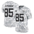 Punc J.Jaguars #85 Brenton Strange Player Arctic Camo Salute To Service Limited Game Stitched Jerseys