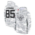 Punc J.Jaguars #85 Brenton Strange Player Arctic Camo Salute to Service Hoodies Limited Game Stitched Jerseys