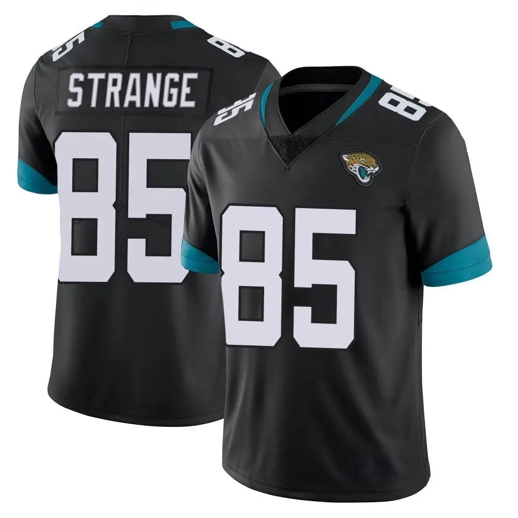 Punc J.Jaguars #85 Brenton Strange Player Black Vapor Untouchable Limited Home Game Stitched Jerseys