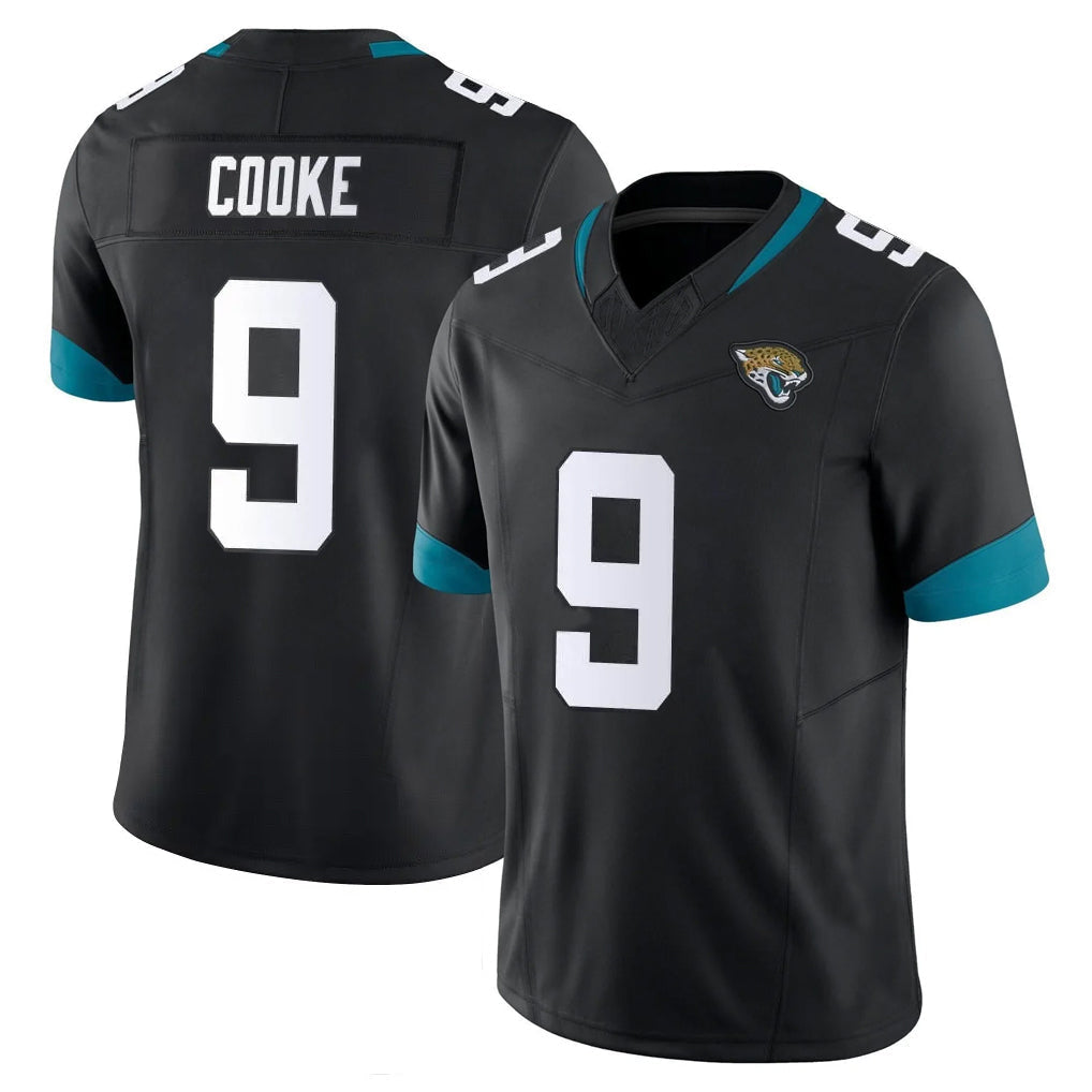 Punc J.Jaguars #9 Logan Cooke Player Black Vapor Untouchable Limited Home Game Stitched Jerseys