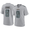 Punc J.Jaguars #9 Logan Cooke Player Gray Atmosphere Fashion Home Game Stitched Jerseys
