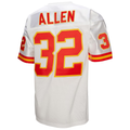 Punc KC.Chiefs 1994 #32 Marcus Allen Mitchell & Ness White Authentic Throwback Retired Player Jersey