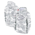 Punc KC.Chiefs Arctic Camo Salute to Service Hoodies Limited Game Blank Player Stitched Jerseys