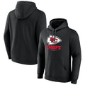 Punc Custom KC.Chiefs Blank Player Black Pullover Hoodie Stitched Jerseys