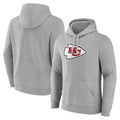 Punc KC.Chiefs Gray Pullover Hoodies Limited Blank Player Stitched Jerseys