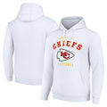 Punc KC.Chiefs White Pullover Hoodies Limited Blank Player Stitched Jerseys