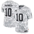 Punc KC.Chiefs #10 Isiah Pacheco Player Arctic Camo Salute to Service Limited Stitched Jerseys