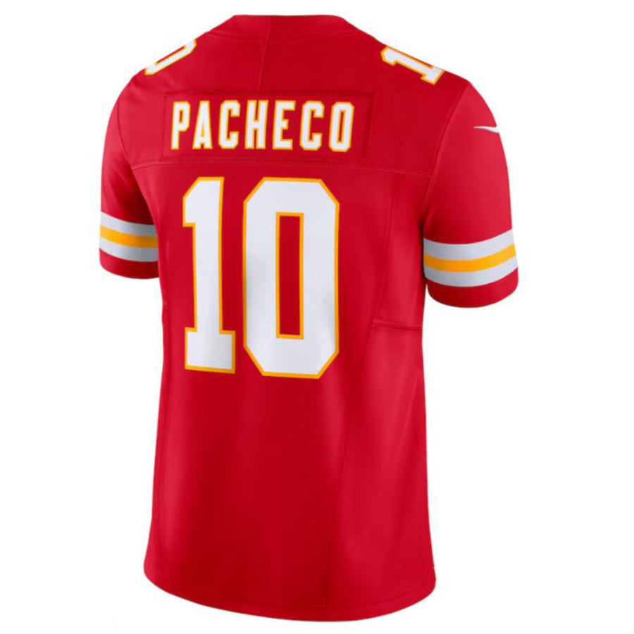 Punc KC.Chiefs #10 Isiah Pacheco Red Vapor F.U.S.E. Limited Jersey American Stitched Jerseys