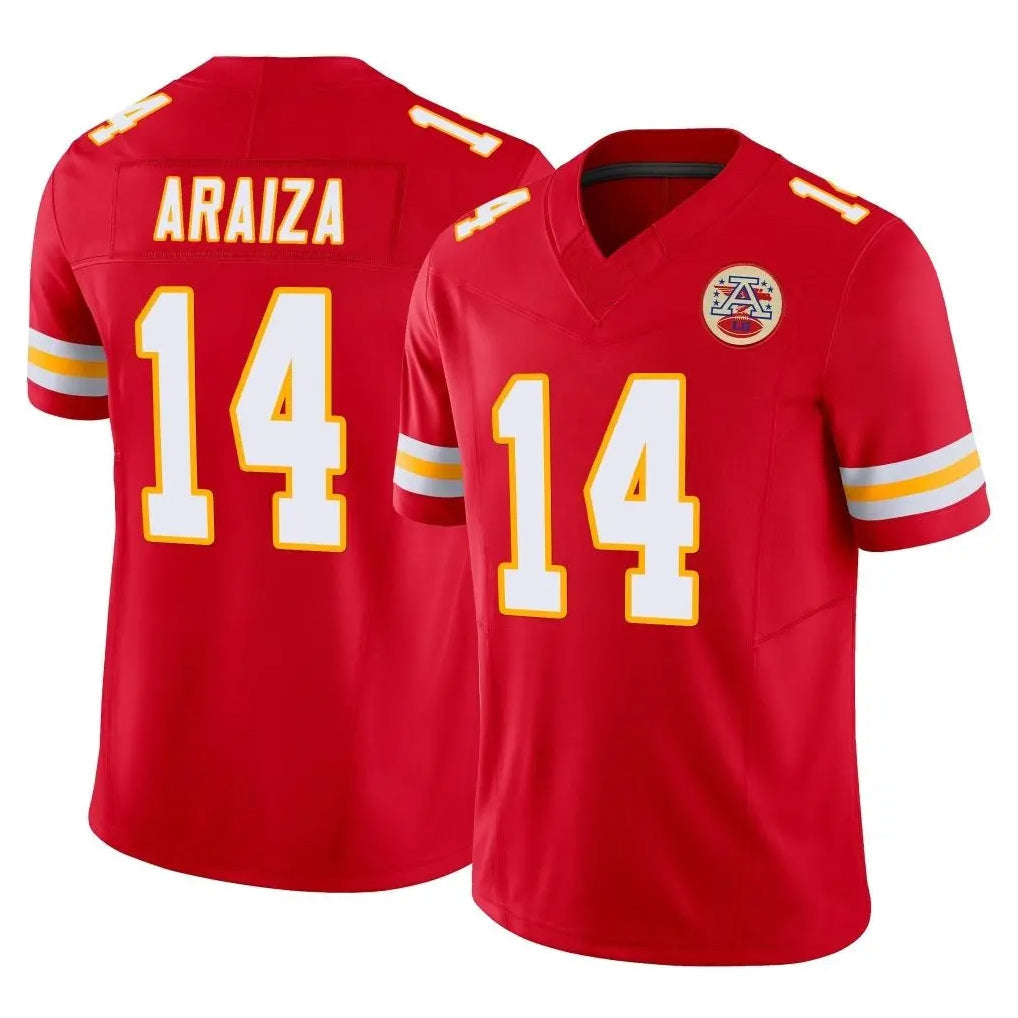 Punc KC.Chiefs #14 Matt Araiza Player Red Limited Vapor F.U.S.E. Home Game Stitched Jerseys