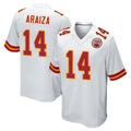 Punc KC.Chiefs #14 Matt Araiza Player White Home Game Stitched Jerseys