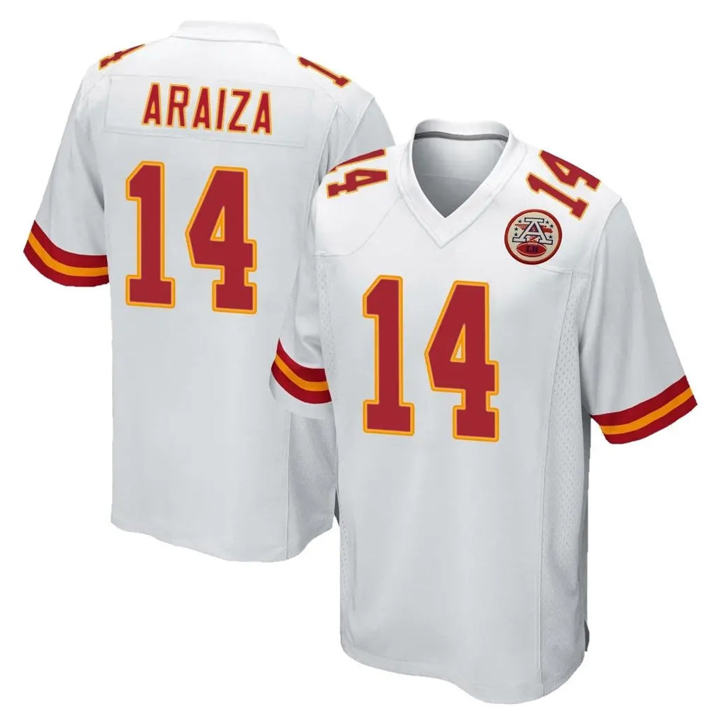 Punc KC.Chiefs #14 Matt Araiza Player White Home Game Stitched Jerseys