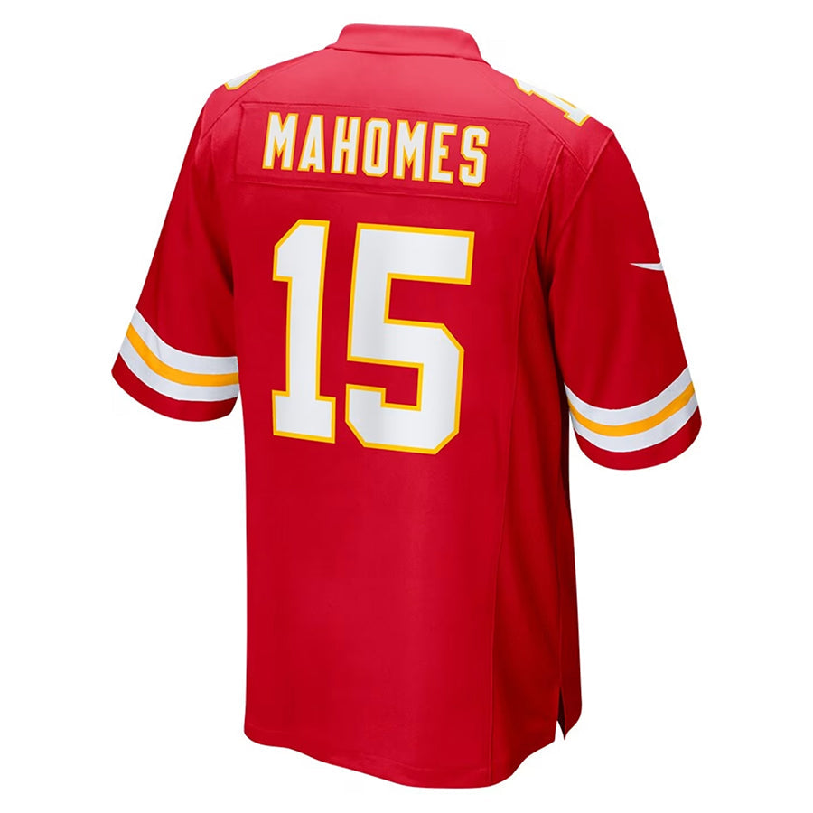 Punc KC.Chiefs #15 Patrick Mahomes Player Red Home Game Stitched Jerseys