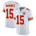 Punc KC.Chiefs #15 Patrick Mahomes Player White Limited Vapor Untouchable Home Game Stitched Jerseys