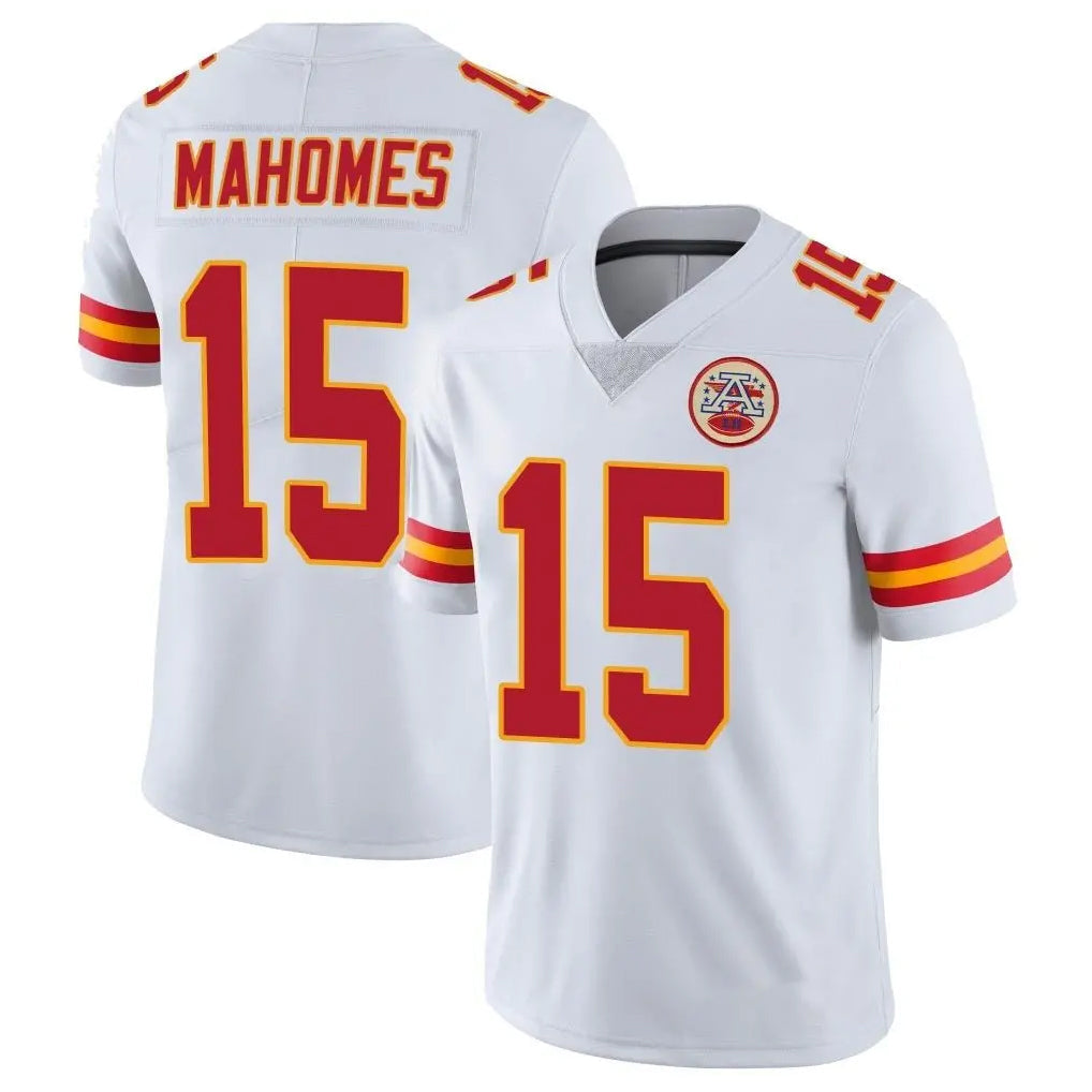 Punc KC.Chiefs #15 Patrick Mahomes Player White Limited Vapor Untouchable Home Game Stitched Jerseys