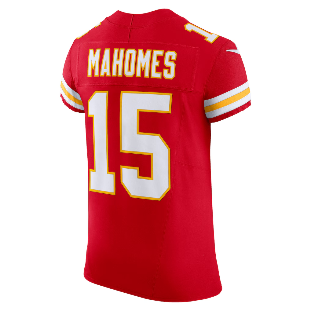 Punc KC.Chiefs #15 Patrick Mahomes Red Team Vapor F.U.S.E. Elite Stitched Jerseys