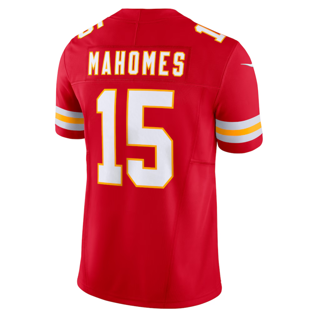 Punc KC.Chiefs #15 Patrick Mahomes Red Vapor F.U.S.E. Limited Stitched Jerseys