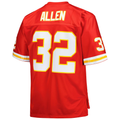 Punc KC.Chiefs #32 Marcus Allen Mitchell & Ness Red Big & Tall 1994 Retired Player Replica Jersey