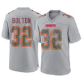 Punc KC.Chiefs #32 Nick Bolton Player Gray Limited Game Stitched Jerseys