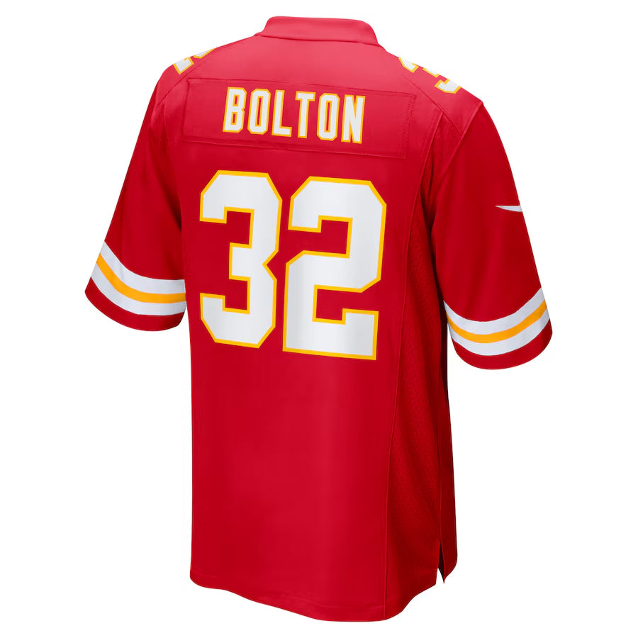 Punc KC.Chiefs #32 Nick Bolton Player Red Home Game Stitched Jerseys