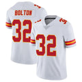 Punc KC.Chiefs #32 Nick Bolton Player White Vapor Limited Stitched Jerseys