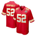 Punc KC.Chiefs #52 Creed Humphrey Player Red Home Game Stitched Jerseys