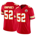 Punc KC.Chiefs #52 Creed Humphrey Player Red Limited Vapor F.U.S.E. Home Game Stitched Jerseys