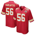 Punc KC.Chiefs #56 George Karlaftis Player Red Home Game Stitched Jerseys