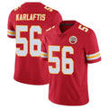 Punc KC.Chiefs #56 George Karlaftis Player Red Limited Vapor Untouchable Home Game Stitched Jerseys