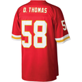Punc KC.Chiefs #58 Derrick Thomas Mitchell & Ness Red Legacy Replica Jersey