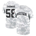 Punc KC.Chiefs #58 Derrick Thomas Player Salute to Service Hoodies & T-Shirts Stitched Jerseys