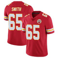 Punc KC.Chiefs #65 Trey Smithy Player Red Limited Vapor Untouchable Home Game Stitched Jerseys