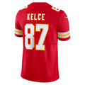 Punc KC.Chiefs #87 Travis Kelce Red Vapor F.U.S.E. Limited Stitched Jerseys