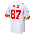 Punc KC.Chiefs #87 Travis Kelce White Player Game Stitched Jerseys