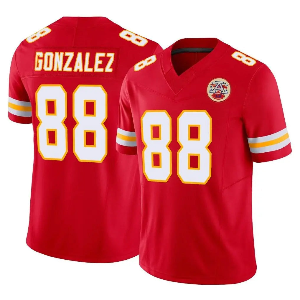 Punc KC.Chiefs #88 Tony Gonzalez Player Red Limited Vapor F.U.S.E. Home Game Stitched Jerseys