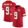 Punc KC.Chiefs #9 Kenneth Walker III Player Red Limited Vapor Untouchable Home Game Stitched Jerseys