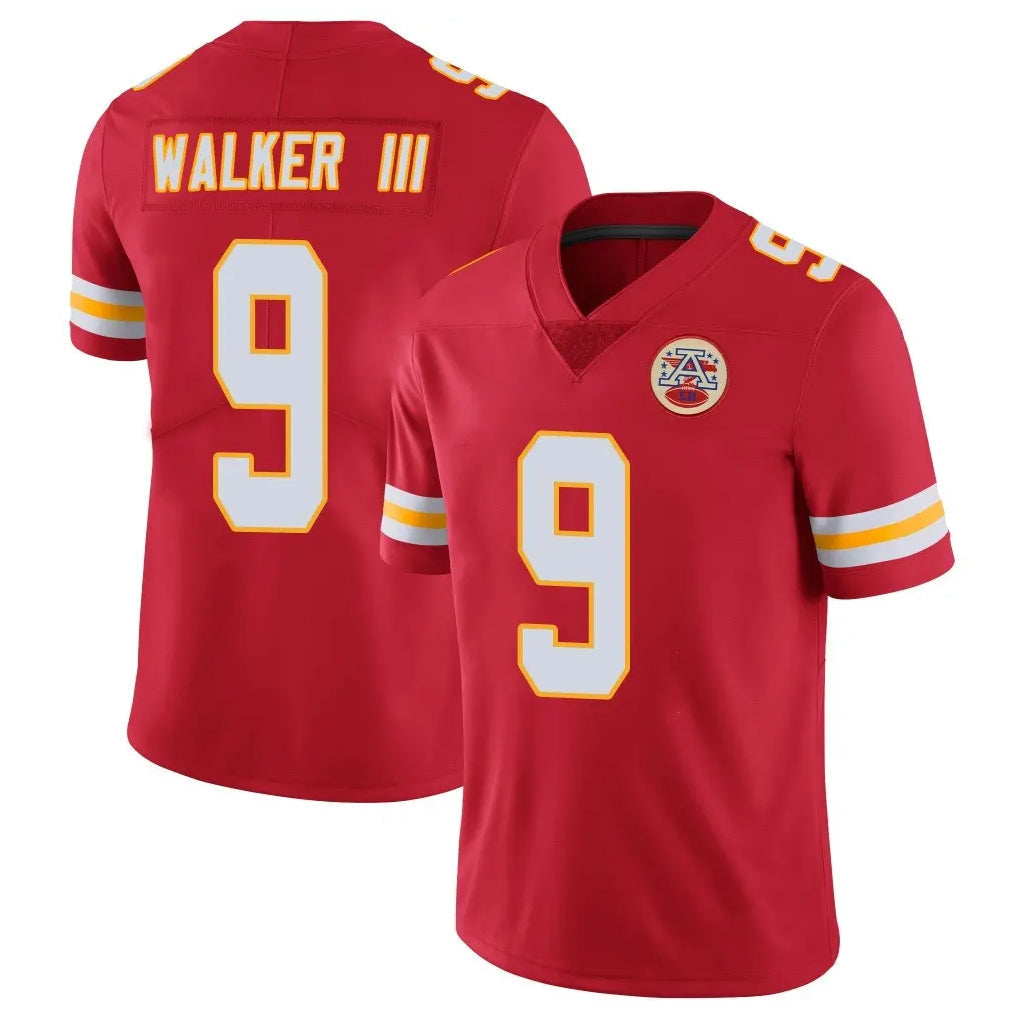 Punc KC.Chiefs #9 Kenneth Walker III Player Red Limited Vapor Untouchable Home Game Stitched Jerseys