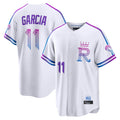 Punc KC.Royals #11 Maikel Garcia Player White 2026 City Connect Limited Home Stitched Jerseys