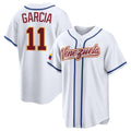 Punc KC.Royals #11 Maikel Garcia Player White 2026 World Classic Home Stitched Jerseys