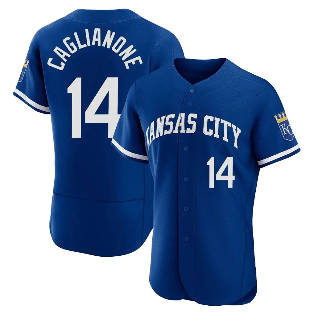 Punc KC.Royals #14 Jac Caglianone Player Royal City Connect Limited Elite Home Game Stitched Jerseys