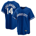 Punc KC.Royals #14 Jac Caglianone Player Royal Game Home Stitched Jerseys