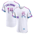 Punc KC.Royals #14 Jac Caglianone Player White 2026 City Connect Limited Elite Home Stitched Jerseys