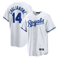 Punc KC.Royals #14 Jac Caglianone Player White Home Game Stitched Jerseys