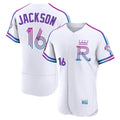 Punc KC.Royals #16 Bo Jackson Player White 2026 City Connect Limited Elite Home Stitched Jerseys